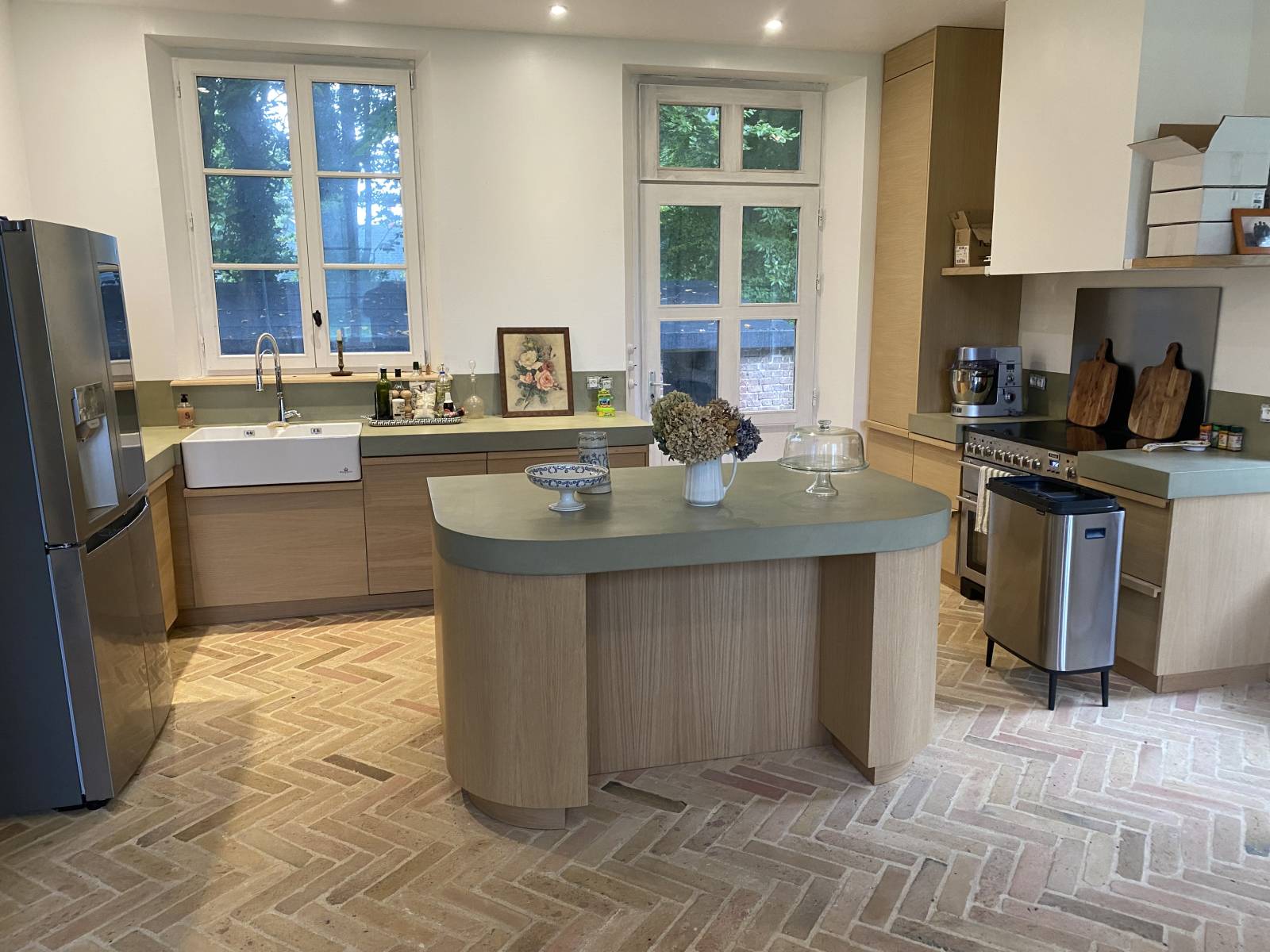 Conception et réalisation d'une cuisine contemporaine