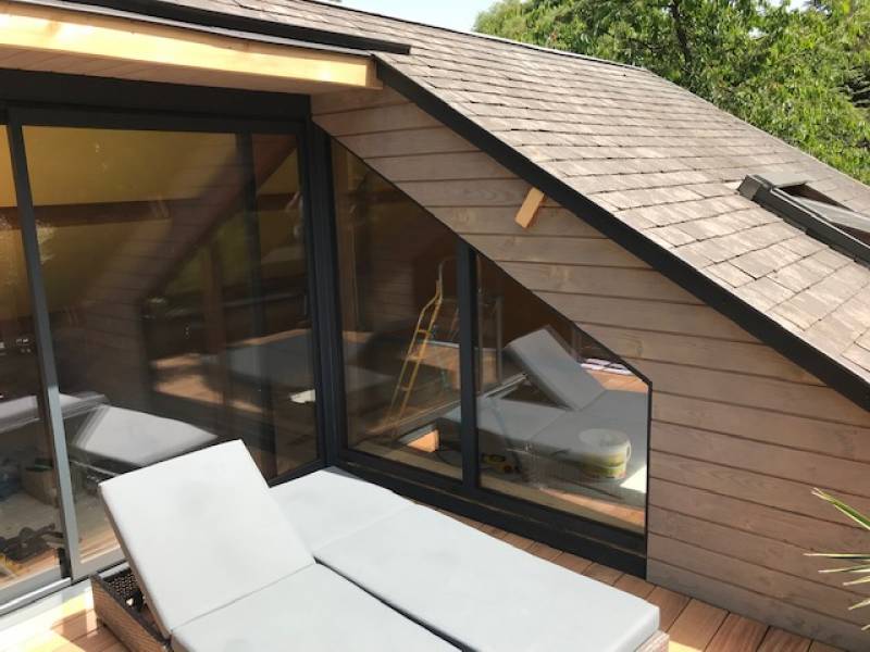 Création d'une terrasse tropézienne - 76