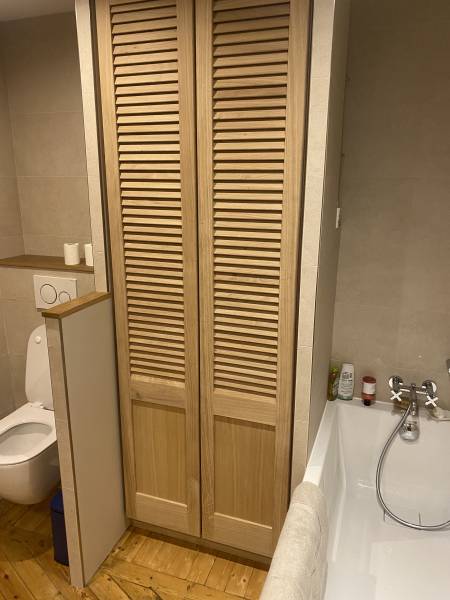 Portes placard persiennes