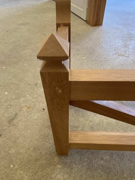 Fabrication de jardinières en bois avec croisillons à Saint-Valery-en-Caux