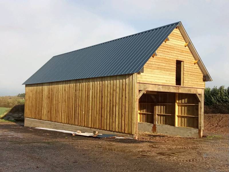 Construction bâtiment agricole